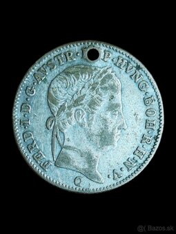 Mince Ferdinanda V. - striebro i meď - 2