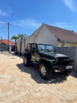 Predám jeep wrangler 4.0 - 2
