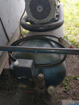 Kompresor Orlík 3 valec/300l nádrž+merač MTH - 2