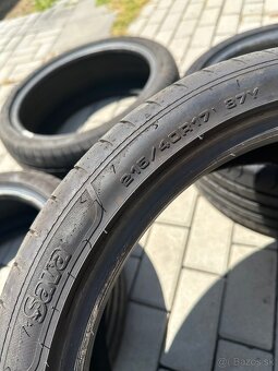 Letne pneumatiky 215/40 R17 - na dojazd / drift - 2