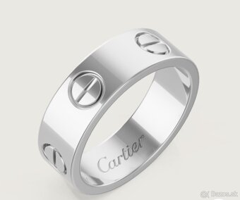 Predám prsteň Cartier Love Classic biele alebo žlté zlato - 2