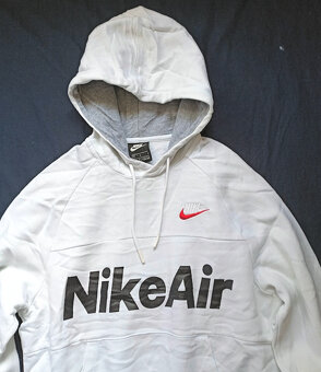 BIELA PÁNSKA MIKINA – NIKE – M - 2