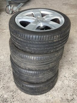 Orig alu AUDI 225/45r18 letní 5mm - 2