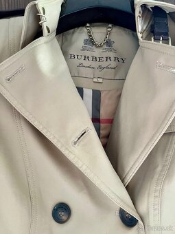 BURBERRY kabát - krásne prepracovaný - 2