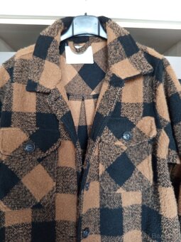 Dámsky kabát hnedý - 2