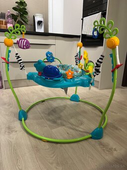 Baby Einstein Skákadlo / Aktívne centrum 2v1 Curiosity Cove - 2