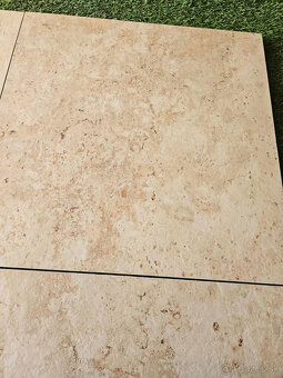 Terasová dlažba 20mm vzhľad Travertin Gold 60x60 protišmyk - 2