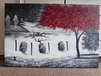 Obraz olejomaľba . - 2