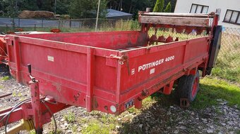 Rozmetadlo hnoja pottinger 4t - 2