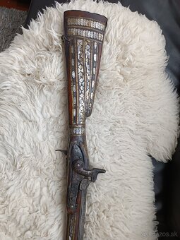 Historická puška orientálna (trombón) - 2