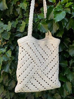 Háčkovaná taška - 2