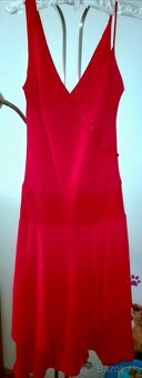 Dámske červené šaty L - 2
