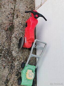 Detské odrážadlo motorka + kosačka zdarma - 2