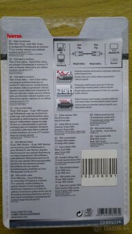 VGA kábel k monitoru - nový, ešte zaliaty v obale - 2