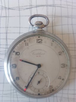 Vintage vreckové hodinky Cortebert chronometer - 2