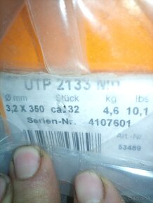 Zváracie elektródy 3,2 UTP Nerez - 2