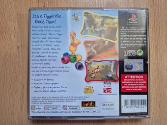 Predám hru na PS1 Disney's Tigger's Honey Hunt - 2