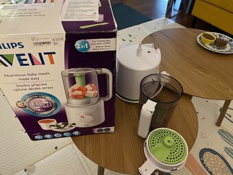 Philips AVENT Parný hrniec a mixér 2v1 SCF870/20 - 2