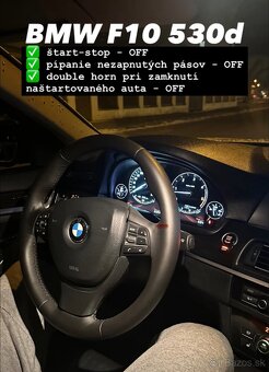 Úprava funkcií BMW - 2