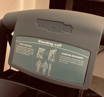 Posilovací stroj - lýtka ve stoji - cihly 120kg - 2