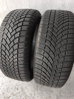 235/55 r18 zimné pneumatiky Bridgestone 7mm - 2