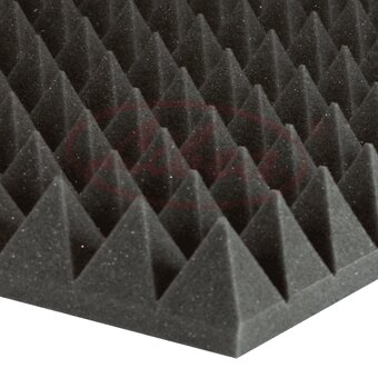 Akustická Pena Ihlan Pyramída 100 x 50 x 7 cm 20ks - 2