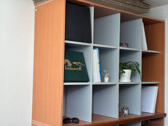 Regál - knižnica - otvorená skriňa - 2