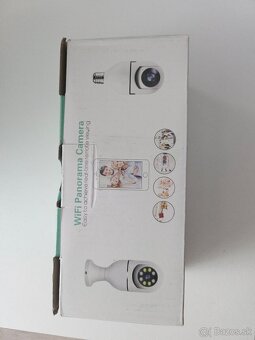 panoramaticka ziarovkova wifi kamera E27 - 2