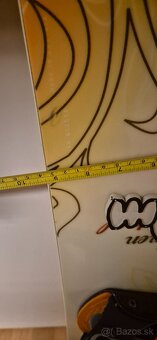Predám snowboard s viazanim 140cm - 2