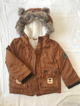2ks zimna bunda 18-24m - 2
