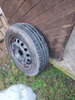 Pneumatiky letné na plechoch 185/65 R15 - 2