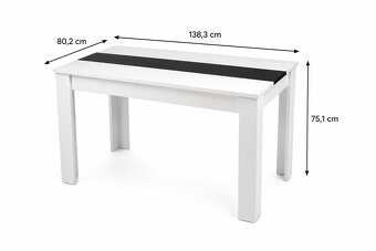 Jedálenský stôl so 4 stoličkami - 2