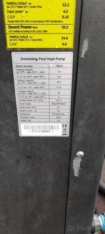 Tepelné čerpadlo bazenove 33 KW vykon - 2