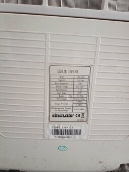 Odvlhcovac vzduchu Sinclair - 2