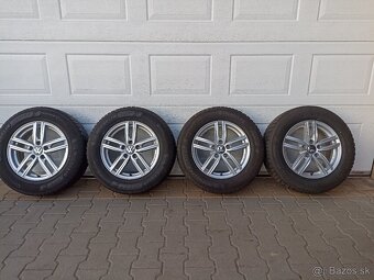 Zimná sada VW Tiguan, Audi Q3 5x112 R16 ET33, 215/65 R16 - 2