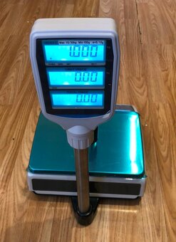 Obchodná váha do 15 kg ciachovaná –nová - 2