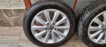 Predám originálne hliníkové disky VW r16 5x112 - 2