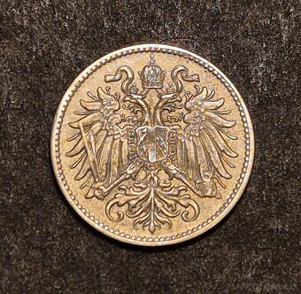 10 Halier 1916, starý znak - 2