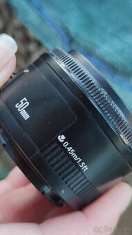 predám objektív canon - 2