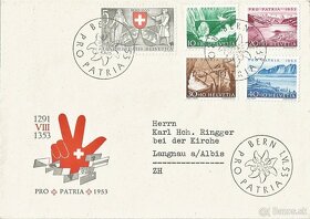 FDC 1953 /1952 / 1953 - 2