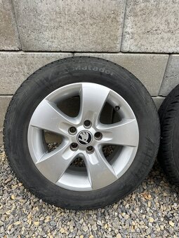 5x100 r14 s letnými pneu - 2