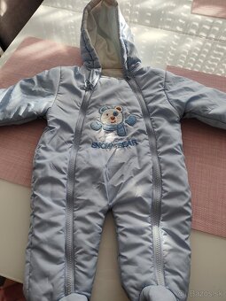 Modrý detský overal - 2