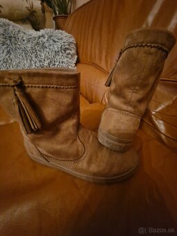 Prechodne hnede čižmičky Crocs v. 38 - 2