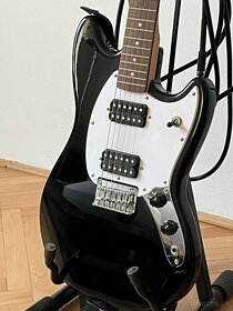 Fender Squier Bullet Mustang HH IL Black + Vybavenie Komplet - 2