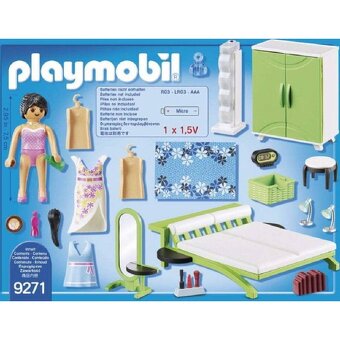 Playmobil spálňa City Life 9271 - 2