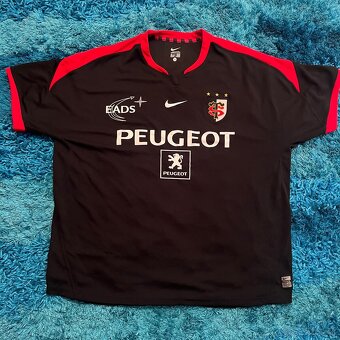 Dres STADE TOULOUSE FRANCE RUGBY JERSEY HOME 2009/2010 - 2