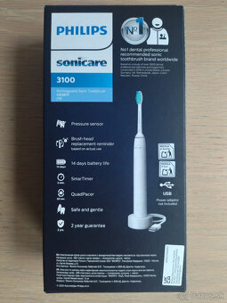 Philips sonicare 3100 + 18 náhradné hlavice - 2