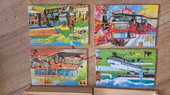Drevené puzzle - 2