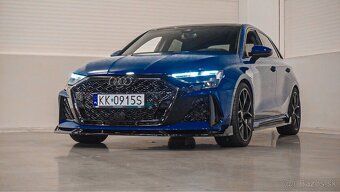 Prenájom Audi RS3 2025 - 400+ koní - 2