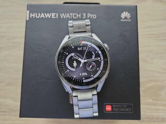 Huawei Watch 3 pro titan, top, zaruka - 2